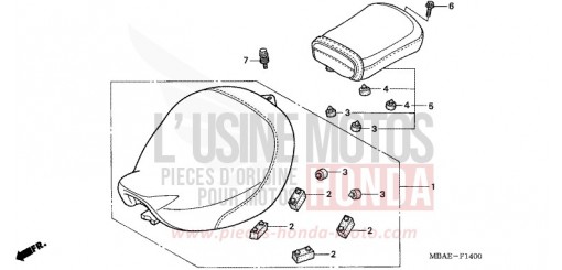SIEGE VT750C21 de 2001